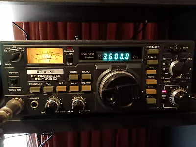 ICOM IC-730 All Band HF 3-80M CW SSB AM Transceiver Ham Radio: Working • $420