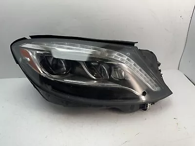 2014 2015 2016 2017 Mercedes-Benz S-Class LED Headlight Right Side Damaged OEM • $175