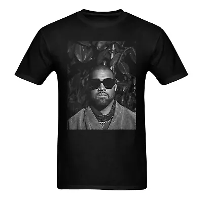 Kanye West 90s Hip-hop Rap T-shirt Men's Black • $18.50