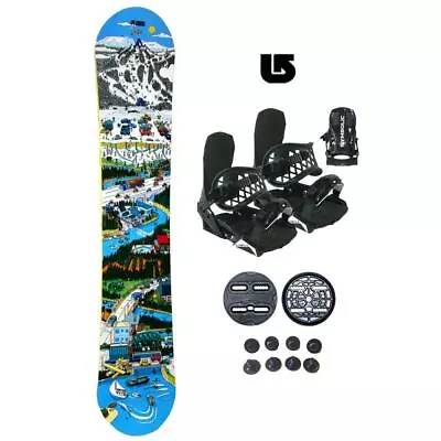 159 Forbidden Eutopia Snowboard And Bindings L Package Combo Set +burton-sle01 • $349.95