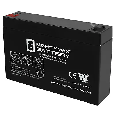Mighty Max 6V 7Ah SLA Battery Replaces Gallagher S17 Solar Fence Charger • $15.99