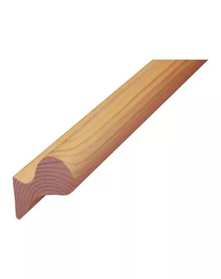 £15.87 • Buy Staircase Pigs Ear Handrail Wall Mounted ( Pine, Oak & Primed)