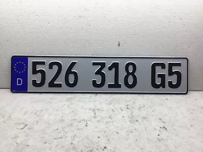 Custom Euro German License Plate Tag For Bmw Audi MERCEDES Volvo Subaru Porsche  • $39.89