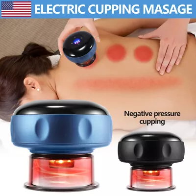 Electric Cupping Therapy Massager Mini Guasha Scraping Machine Vacuum Therapy US • $17.09