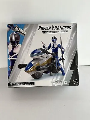 Power Rangers ~ Lightning Collection ~ Time Force BLUE Ranger Vector Cycle Set • $22.99