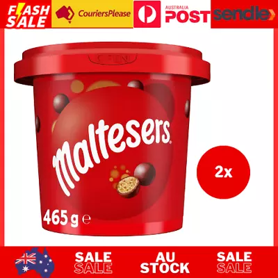 2x Maltesers Milk Chocolate Snack And Share Party Bucket 465G • $25.98