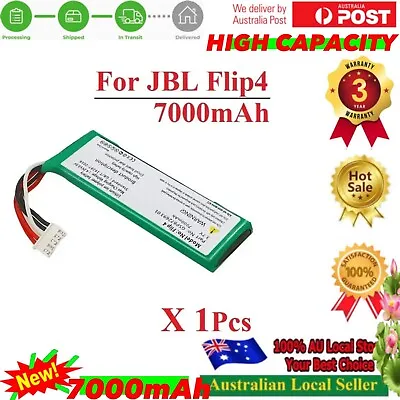 7000mAh Newer Battery For JBL Flip 4 Portable Bluetooth Speaker GSP872693 01 • $21.90