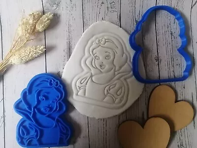 £4.99 • Buy Princess Biscuit Cookie Cutter & Embosser Baking Cake Decorating Fondant 10cm