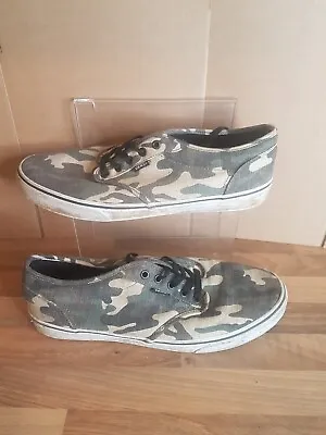 Vans Camouflage Shoes Men's UK 11 FREE POST • £20