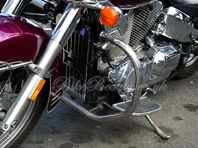 S) Honda VTX 1300 CUSTOM / RETRO Highway Stainless Crash Bars Engine Guard • $227.32