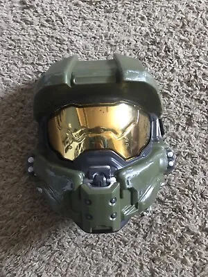 Halo Master Chief Cosplay Halloween Costume Trick Or Treat Mask MAKE AN OFFER • $9.99