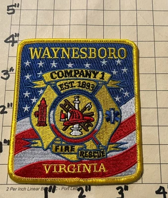 $13.99 • Buy Waynesboro (VA) Fire Department Patch - Style #2    ***NEW***