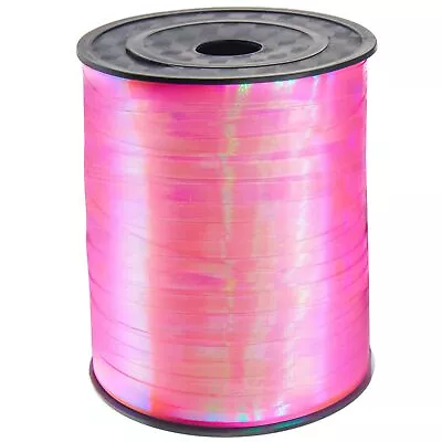 Pink Curling Ribbon 500 Yard Pink Ribbon Metallic Curling Ribbon For Gift W... • $15.57