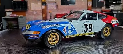 1:18 Kyosho Diecast Andruet/Ballot Ferrari 365 GTB/4 #39 5th Le Mans 1972 Rare • £189.99