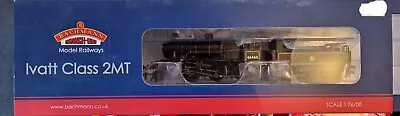 Bachmann Ivatt Class 2MT 46460 BR Lined Black Early Emblem • £157