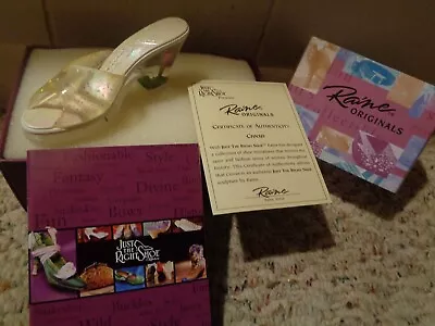 Just The Right Shoe - By Raine Willitts - Crocus - #25081 - Coa! - Nice Shoe! • $17.25