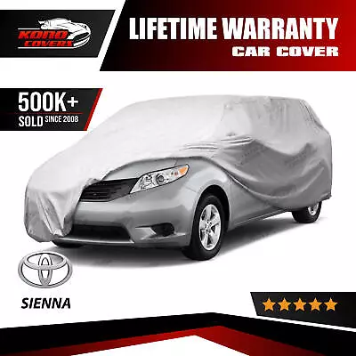 Fits Toyota Sienna 4 Layer Car Cover Fitted Outdoor Water Proof Rain Snow Sun • $57.95