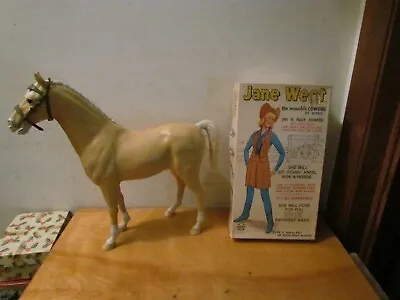 Vintage 1970'S Marx Jane West Doll W/ Accessories & Original Box & Horse • $150