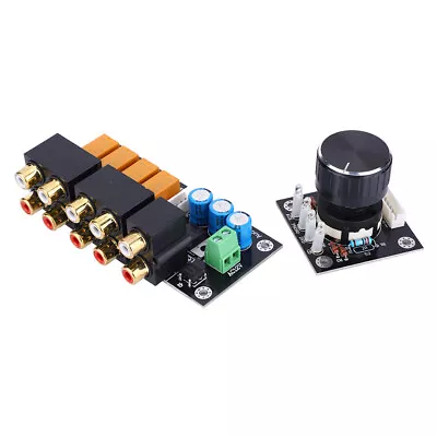 Audio Signal Selection Board 4 Way Audio Input Switching Input Board Selector • £22.90