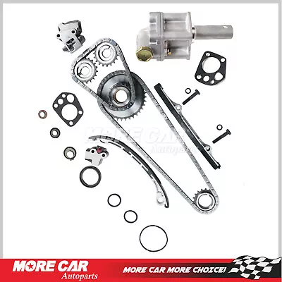 Timing Chain Kit Oil Pump Fit For 98-04 Nissan Xterra Frontier DOHC KA24DE 2.4L • $57.64