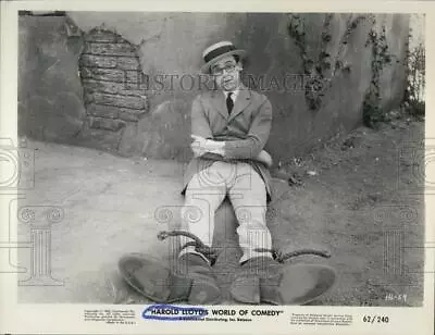 1962 Press Photo Harold Lloyd In Harold Lloyd's World Of Comedy - RSJ15431 • $19.99
