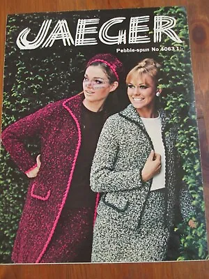 Ladies Suit Skirt Jacket 34-40  Jaeger 4063 Knitting Pattern • £1.50