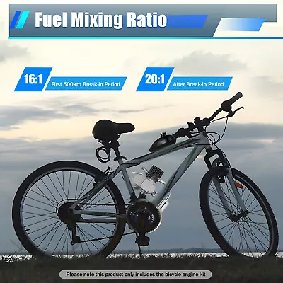 2023 2-Stroke 100cc Bicycle Motor Kit Bike Motorized Petrol Gas Engine Set CDI • $125