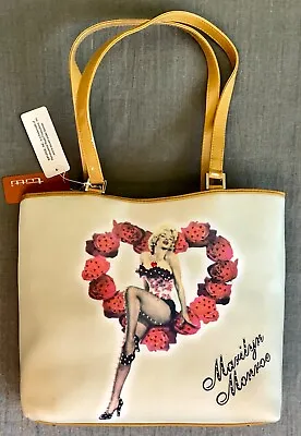 Marilyn Monroe Hearts And Roses Bedazzled Cream Purse. New W/ Tags • $25.25