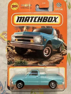 1968 Chevy C10 #19 * 2024 Matchbox Case D * NEW!! • $4