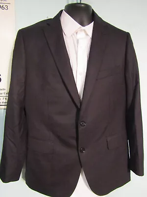 Indochino NOS NWOT Wool Cashmere Suit Jacket Blazer Sz 40 Yaletown 52 Black • $24.99