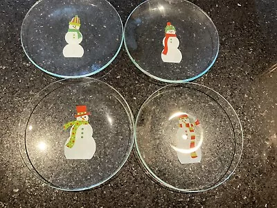 Pampered Chef Christmas Plates X 4 • £10