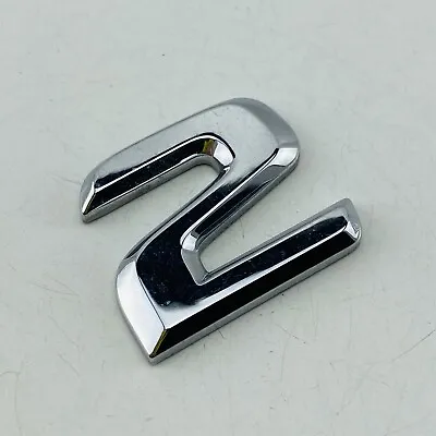 1994-2007 Mercedes C280 Emblem Logo Badge Letter Trunk Rear Chrome OEM D52-2 • $10