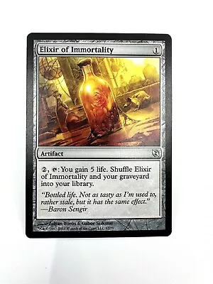 Elixir Of Immortality - Duel Decks: Elspeth Vs. Tezzeret - Near Mint - MTG • $1