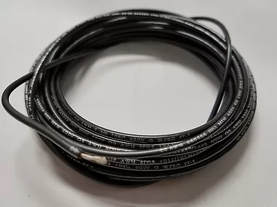 20 AWG Black Hook Up Lead Wire Stranded 25 Ft UL1015 600V AWM MTW TEW • $7.94