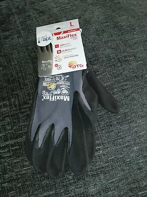 Maxiflex Ultimate 42-874 Work Gloves Size Large (9) • £6.99