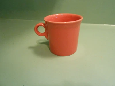 $12.99 • Buy Homer Laughlin Fiesta Ware Flamingo Coffee Tea Cup Mug O Ring Handle Hlc