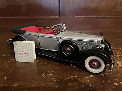 Franklin Mint 1934 Packard Limited Edition 1712/9500 1:24 Scale Diecast Replica • $79.95