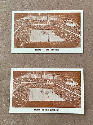 CBK Lot 2 1961-62 WESTERN MICHIGAN BRONCOS Schedules College Basketball WMU • $10