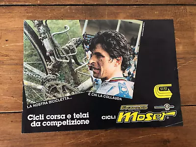 Cicli Francesco Moser Bikes & Frames Catalogue/Brochure Circa Early/Mid 1980s • $55.95