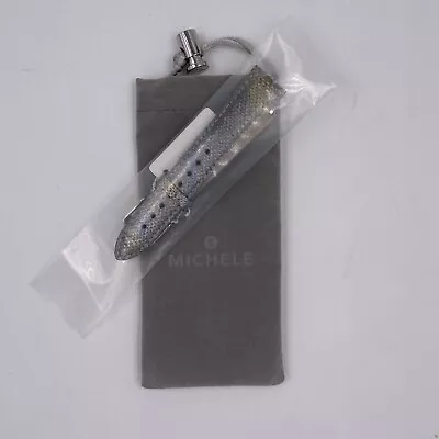 Michele Sidney 18mm Fog Snake Watch Strap MS18AA420070 NWT • $128