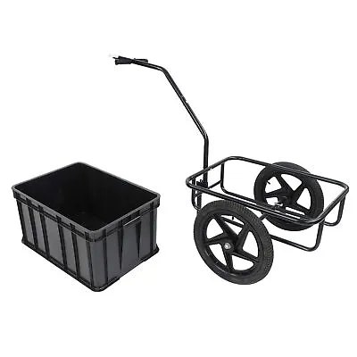 Neature Bike Trailer Utility Cart And Bike Trailer Attachment Kit - 88lb Cap • $135.29