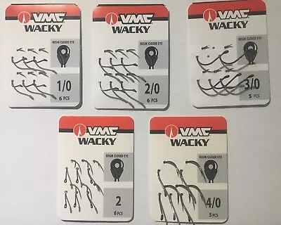 Vmc Ike Approved Wacky Hooks Terminal Bass Fishing Choose Free Shipping • $6.50