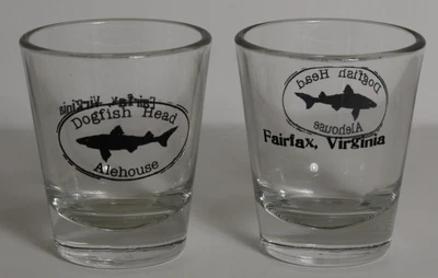 $9.95 • Buy Dogfish Head Alehouse Fairfax VA Souvenir Shot Glasses 1oz. 