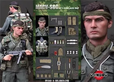 1/6 Ujindou UD9021 Vietnam War US ARMY MACV-SOG Recon Team In Laos • $250