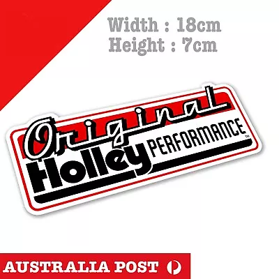 Original Holley Performance V8 Hot Rod Muscle Banner Car Sticker • $7.20