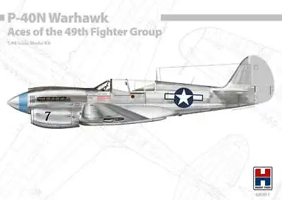 HOBBY 2000 48001 - 1:48 P-40N Warhawk Aces Of The 49th Fighter Group • $30.59