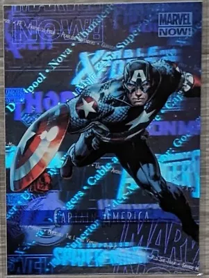 2013 Upper Deck Marvel Now! Captain America Holo F/X Hologram FX-6 RARE EX-NRMT • $500