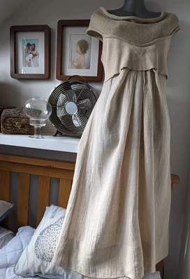 £41 • Buy New Crea Concept Summer Linen Dress Size 38 UK 10