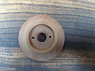 Wooden Backplate Rose For Victorian & Edwardian Door Knobs ~ 60.mm.Diameter • £5.96