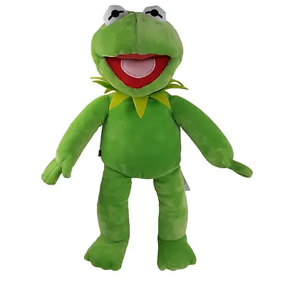 Build A Bear Kermit The Frog Puppet 19  Plush Muppet Stuffed Animal Clean 2011 • $19.95